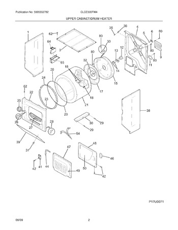 Diagram for CLCE500FW4