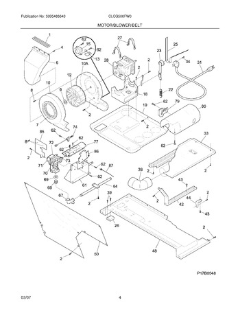 Diagram for CLCG500FW0