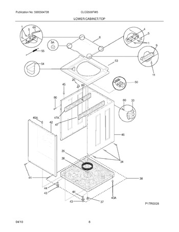 Diagram for CLCG500FW5