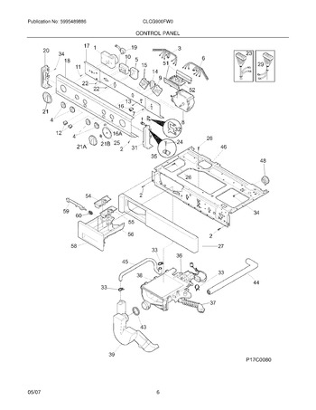 Diagram for CLCG900FW0