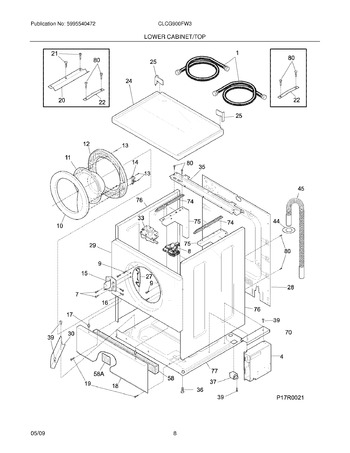 Diagram for CLCG900FW3