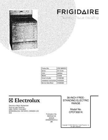 Diagram for CPEF3081KFA