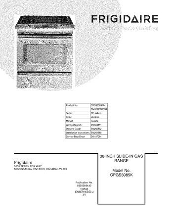 Diagram for CPGS3085KF4