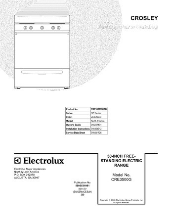 Diagram for CRE3500GWBB