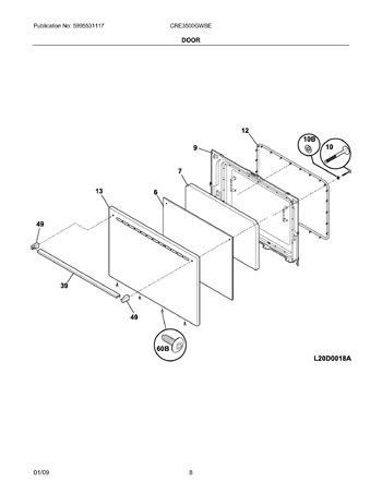 Diagram for CRE3500GWBE