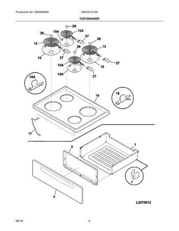 Diagram for CRE3510LWA