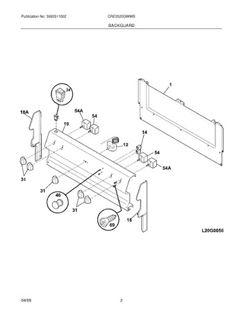 Diagram for CRE3520GWWB