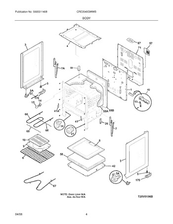 Diagram for CRE3540GWWB