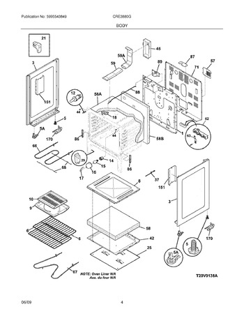 Diagram for CRE3880GWWD