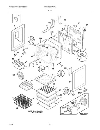 Diagram for CRE3890HWWE