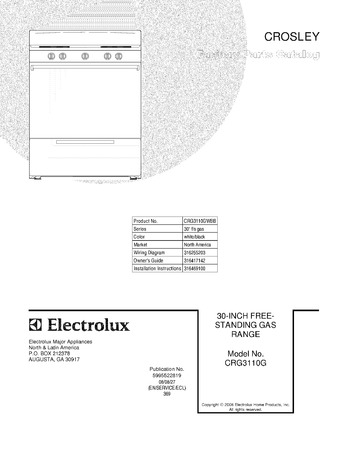 Diagram for CRG3110GWBB