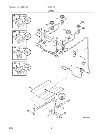 Diagram for CRG3140GWBC