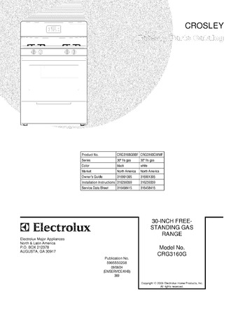 Diagram for CRG3160GWWF