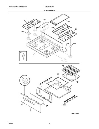 Diagram for CRG3180LWA