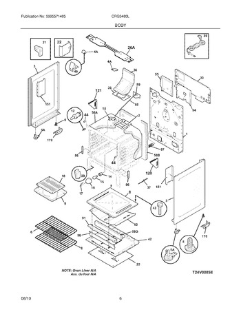 Diagram for CRG3480LWB