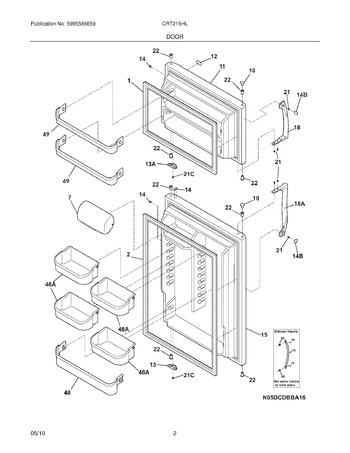 Diagram for CRT216HLW0