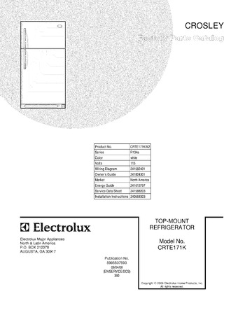 Diagram for CRTE171KW2