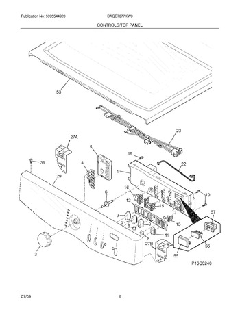 Diagram for DAQE7077KW0