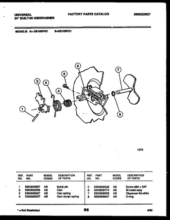 Diagram for DB100PW1