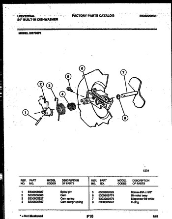 Diagram for DB700PD1