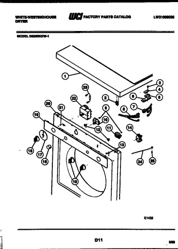 Diagram for DE250KDH1