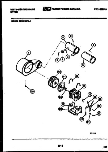 Diagram for DE250KDH1