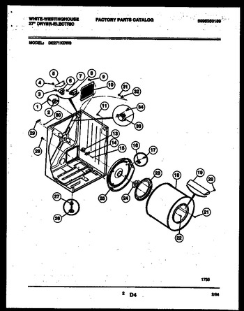 Diagram for DE271KDW8