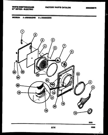 Diagram for DE400KDW6