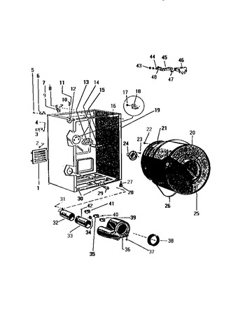 Diagram for DE600EDW1