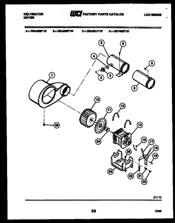 Diagram for DEA500F1T