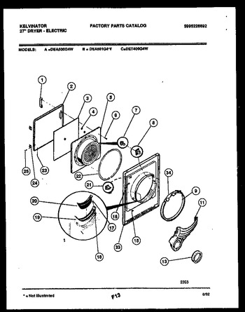 Diagram for DEA500G4W