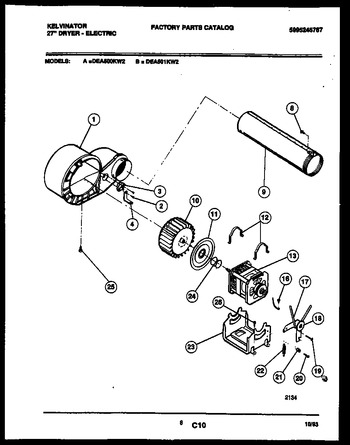 Diagram for DEA500KW2