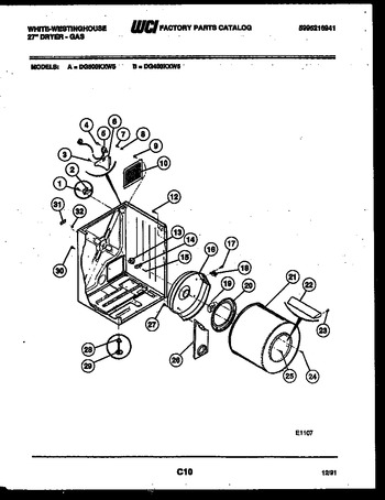 Diagram for DG500KXD5