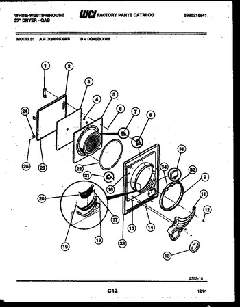 Diagram for DG500KXD5