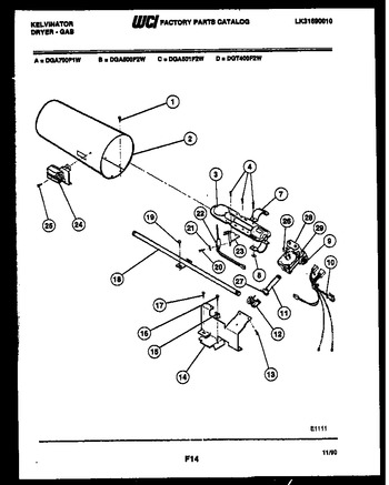 Diagram for DGT400F2W