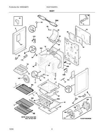 Diagram for DGGF3042KFC