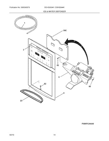 Diagram for DGHS2634KW3