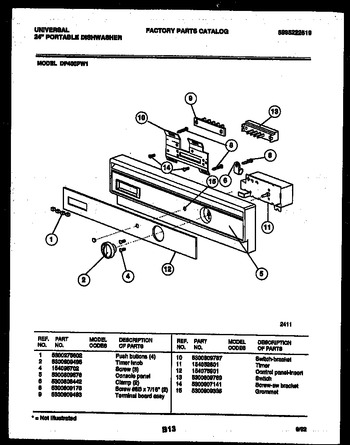 Diagram for DP400PWD1