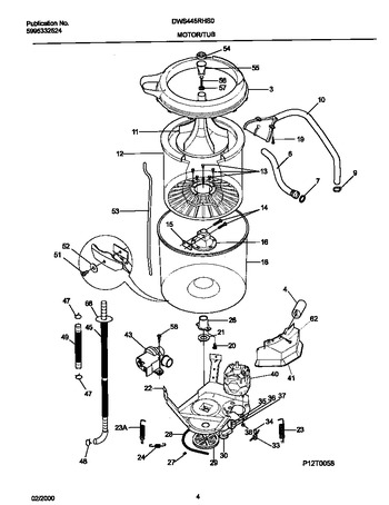 Diagram for DWS445RHS0