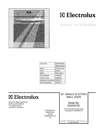 Diagram for E30EW75ESS2