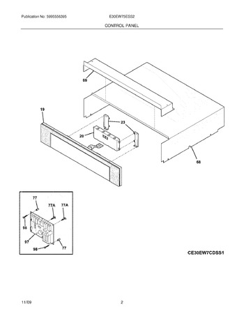 Diagram for E30EW75ESS2