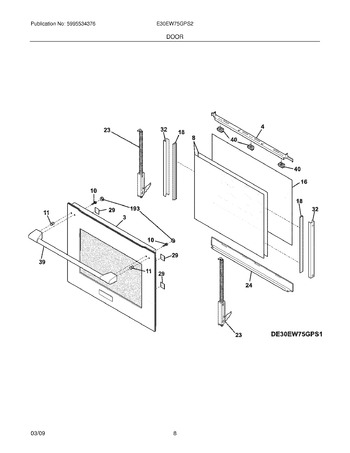 Diagram for E30EW75GPS2