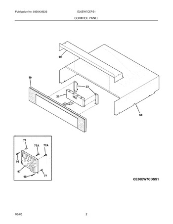 Diagram for E30EW7CEPS1