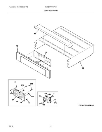 Diagram for E30EW8CGPS4