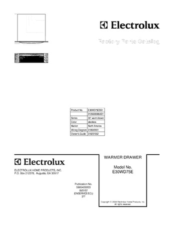 Diagram for E30WD75ESS1