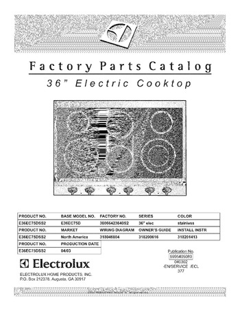 Diagram for E36EC75DSS2