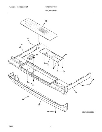 Diagram for EW30DS65GS2