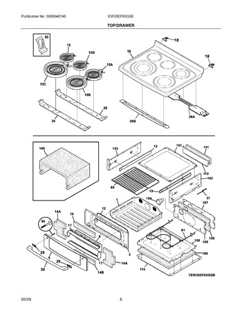 Diagram for EW30EF65GSE