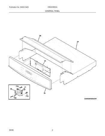 Diagram for EW30EW55GB3