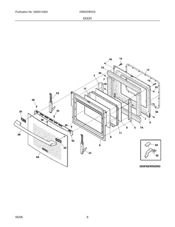 Diagram for EW30EW55GW3